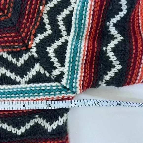 Under Skies Colorful Knit Sweater Small - Picture 14 of 16